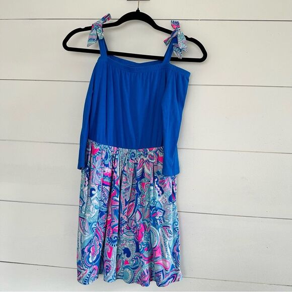 Lilly Pulitzer Girls Kids Minisa Dress Size Large - Picture 2 of 6